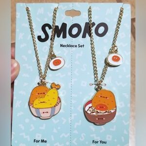 Neon Tuesday x Smoko Ramen Tayto Besties Necklace Set
